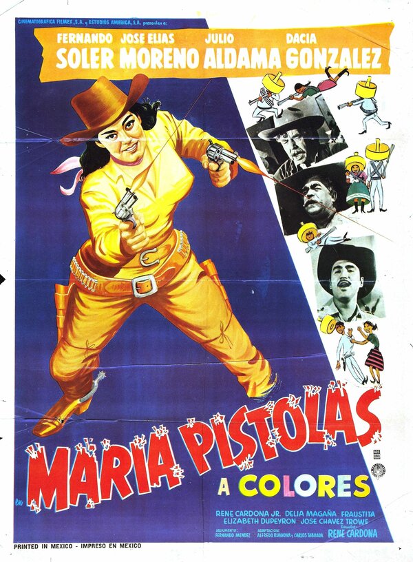 Постер фильма María Pistolas