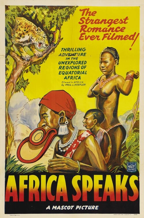 Постер фильма Africa Speaks!