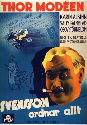 Постер фильма Svensson ordnar allt!