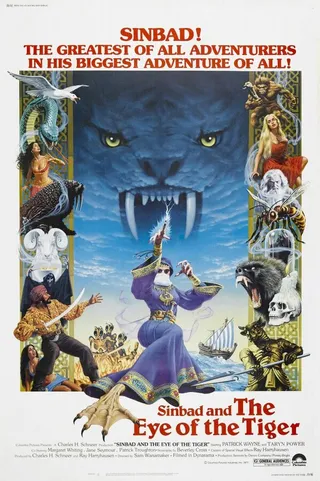 Постер Синбад и Глаз Тигра (1977)