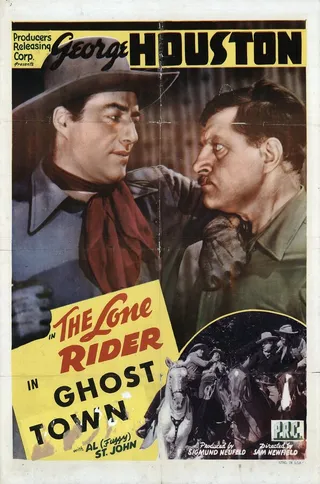 Постер The Lone Rider in Ghost Town (1941)