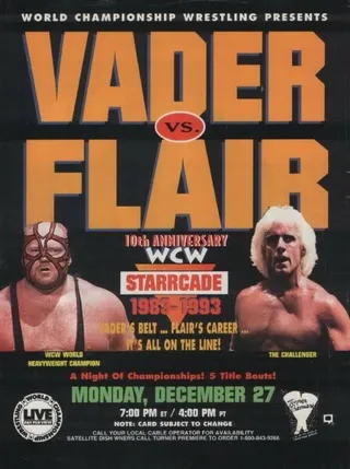 Постер WCW СтаррКейд (1993) Постер WCW СтаррКейд (1993)
