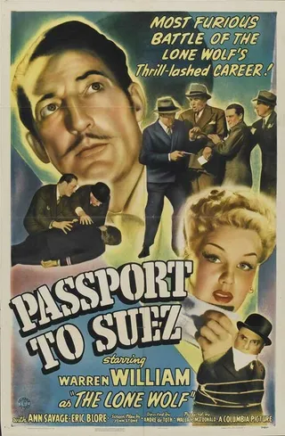 Постер Passport to Suez (1943)
