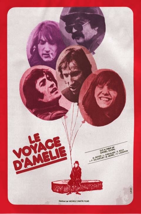 Постер фильма Le voyage d'Amélie