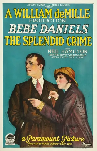 Постер The Splendid Crime (1925)