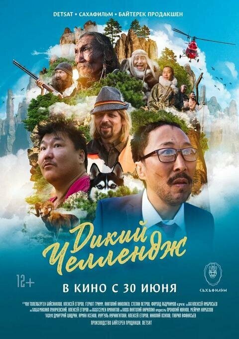 Постер фильма Дикий челлендж