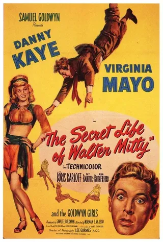 Постер Тайная жизнь Уолтера Митти (1947)
