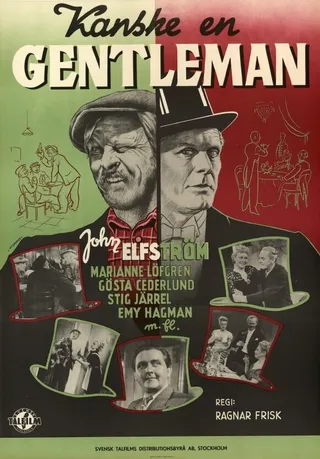 Постер Kanske en gentleman (1950)