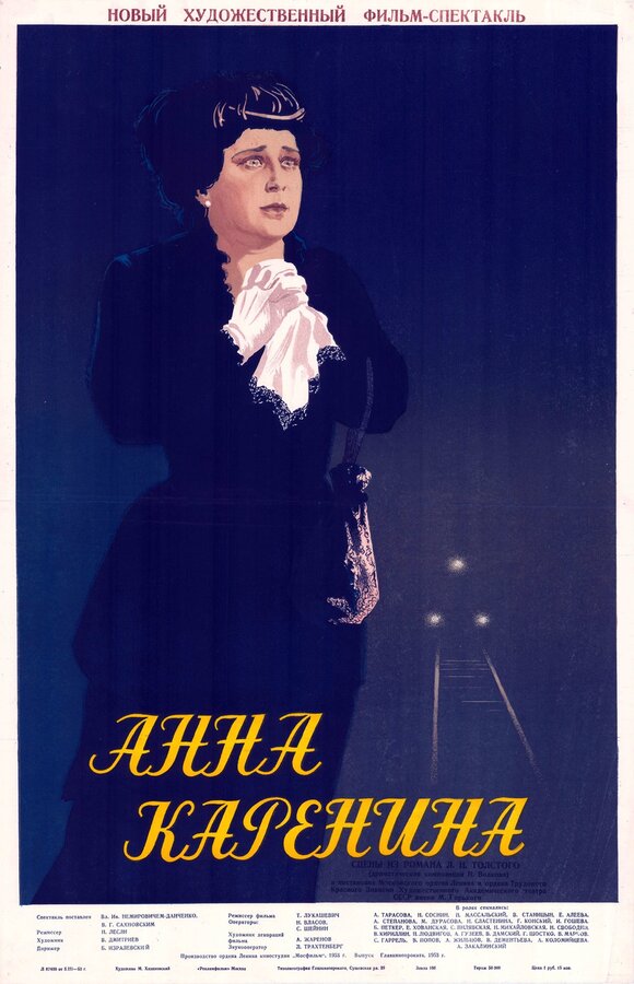 Постер фильма Анна Каренина