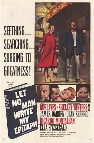 Постер Никто не напишет мне эпитафию (1960)