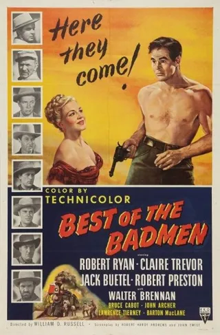 Постер Best of the Badmen (1951)