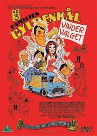 Постер Familien Gyldenkål vinder valget (1977)