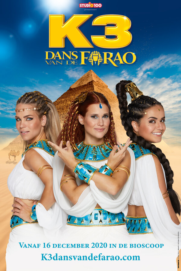 Постер фильма K3 Dans van de farao