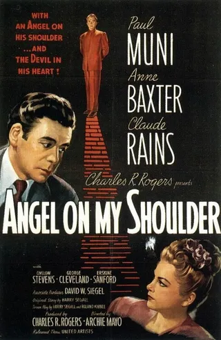 Постер Ангел на моем плече (1946)