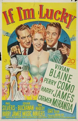 Постер Если мне повезёт (1946)