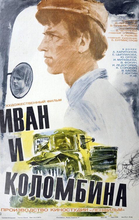 Постер фильма Иван и Коломбина