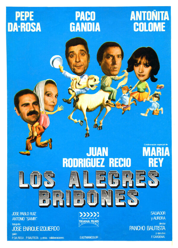 Постер фильма Los alegres bribones