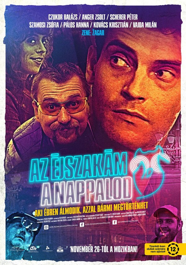 Постер фильма Az éjszakám a nappalod