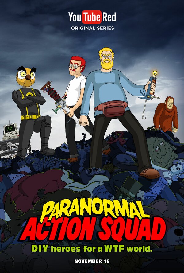 Постер сериала Paranormal Action Squad