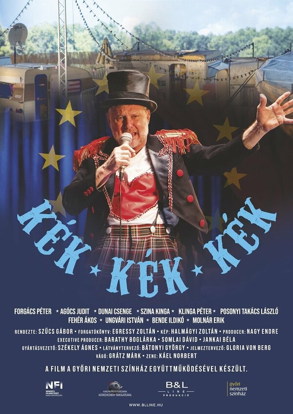 Постер фильма Kék kék kék