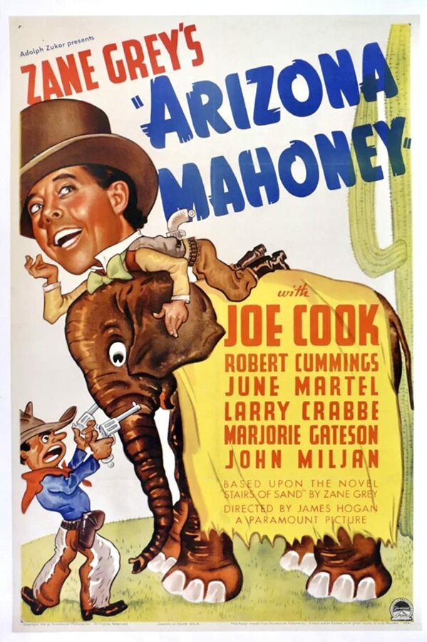 Постер фильма Arizona Mahoney