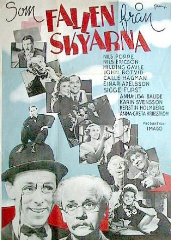 Постер фильма Som fallen från skyarna