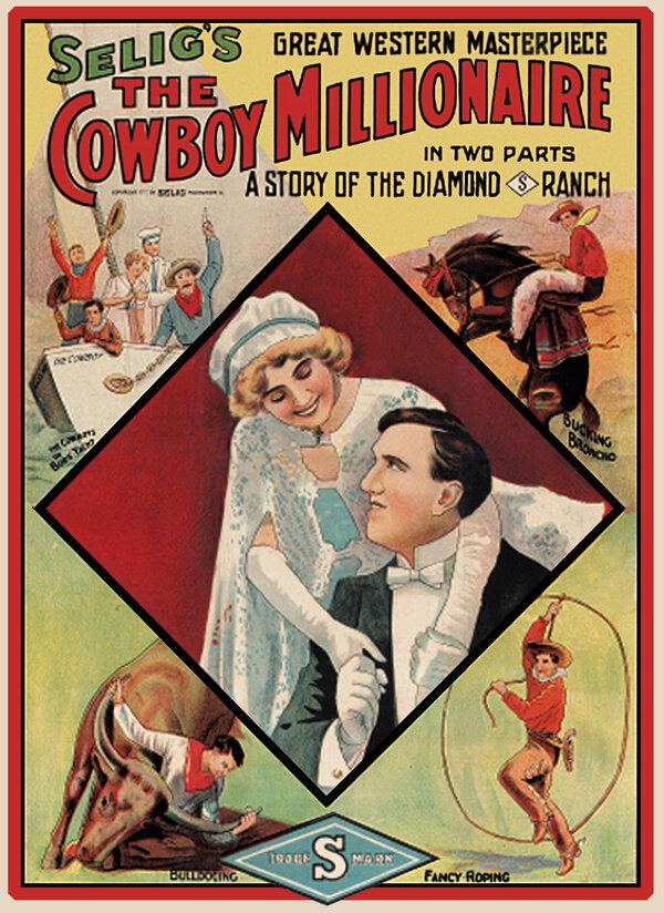 Постер фильма The Cowboy Millionaire
