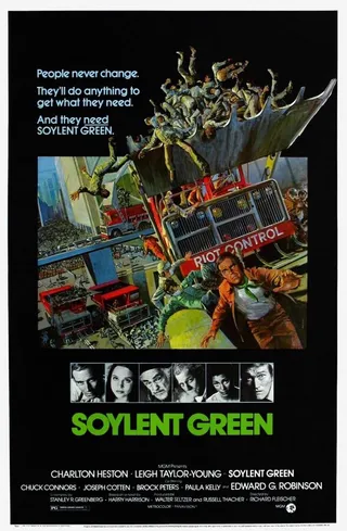 Постер Зеленый сойлент (1973)