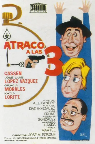 Постер Atraco a las tres (1962)