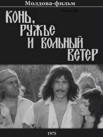 Постер фильма Конь, ружьё и вольный ветер