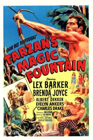 Постер Волшебный фонтан Тарзана (1949)