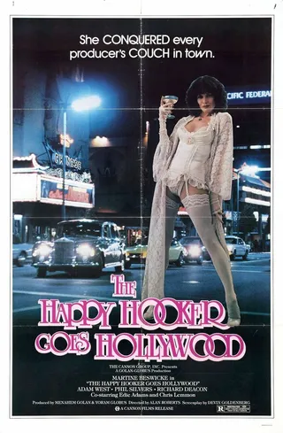 Постер Счастливая проститутка едет в Голливуд (1980)