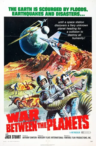 Постер Война между планетами (1966)