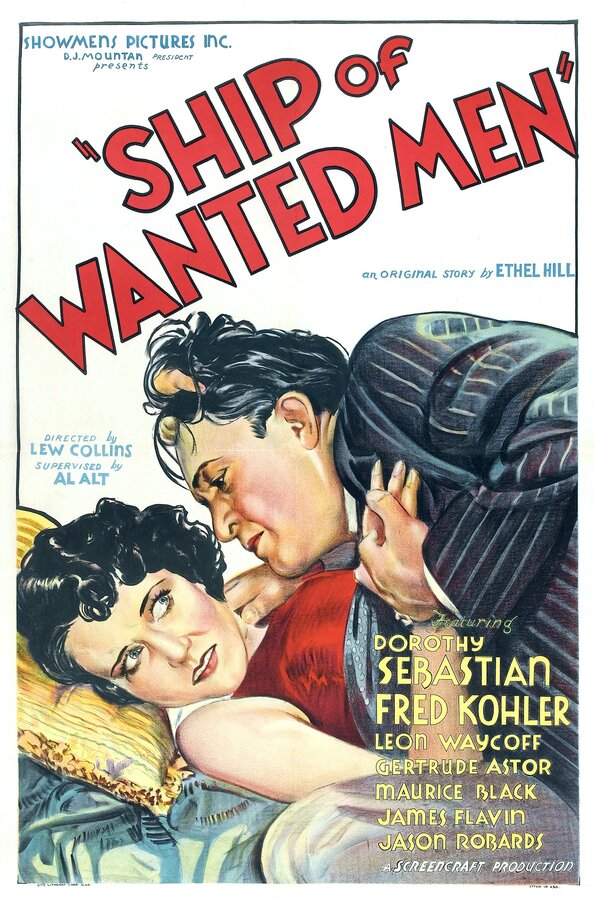 Постер фильма Ship of Wanted Men