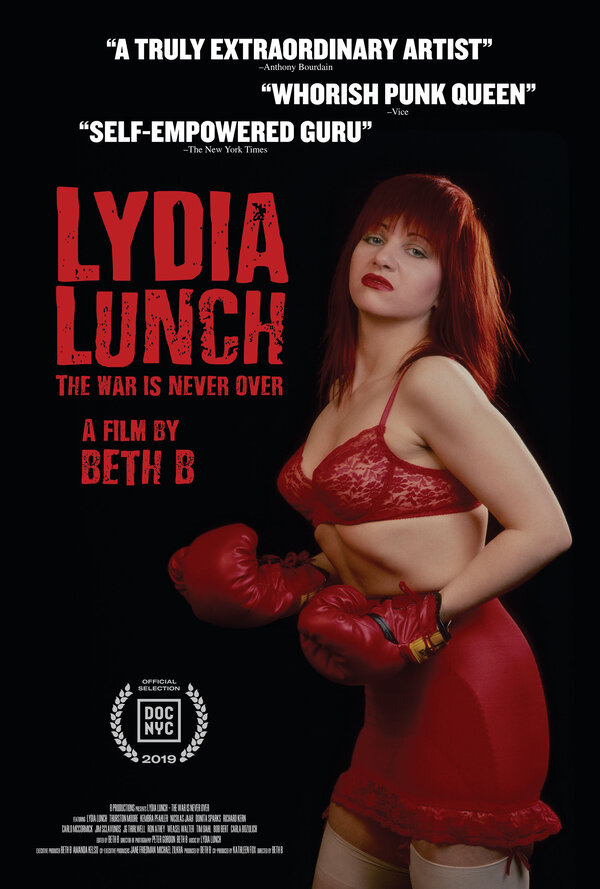 Постер фильма Lydia Lunch: The War Is Never Over