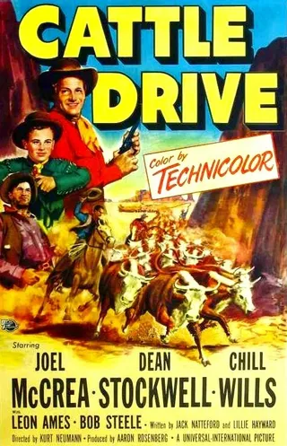 Постер Перегон скота (1951)