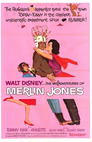Постер The Misadventures of Merlin Jones (1964)
