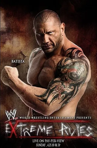 Постер WWE Экстремальные правила (2010)