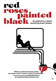 Red Roses Painted Black