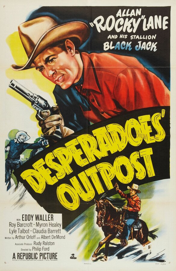 Постер фильма Desperadoes' Outpost