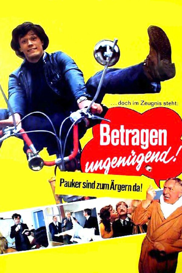 Постер фильма Betragen ungenügend!