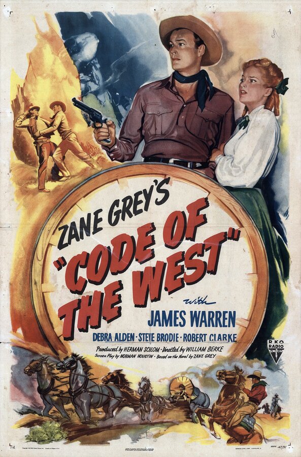 Постер фильма Code of the West