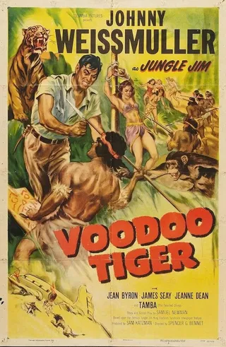 Постер Тигр Вуду (1952)