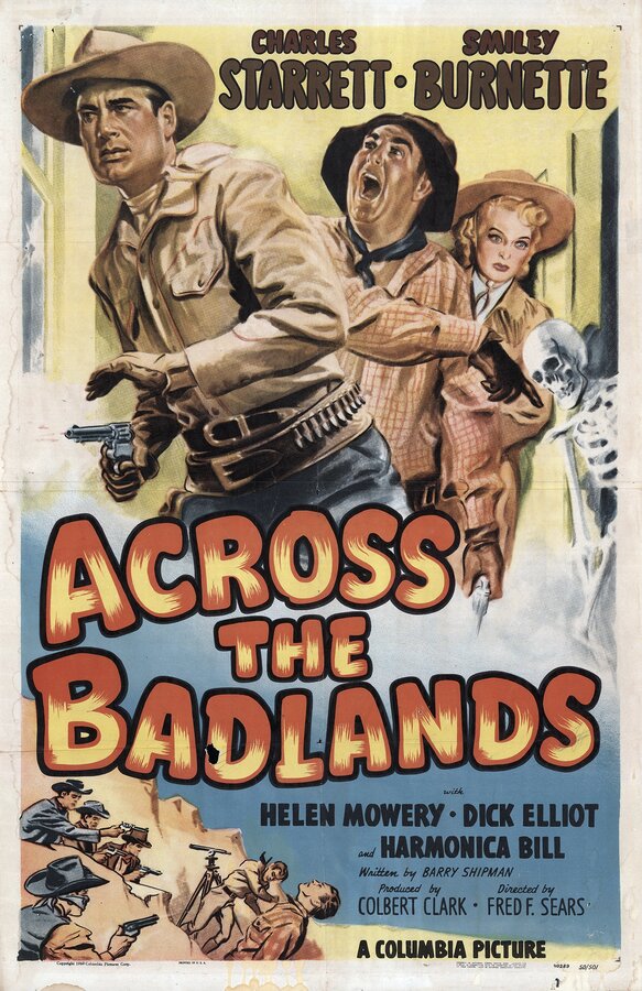 Постер фильма Across the Badlands