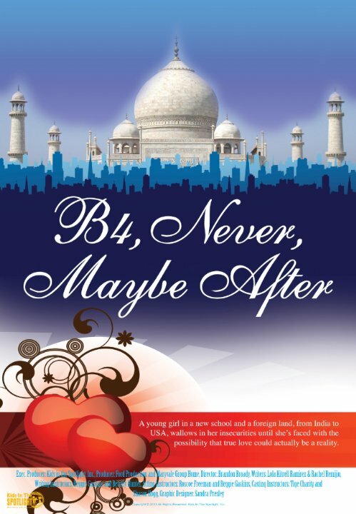 Постер фильма B4, Never, Maybe After