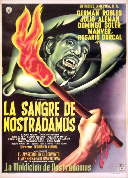 Постер фильма La sangre de Nostradamus