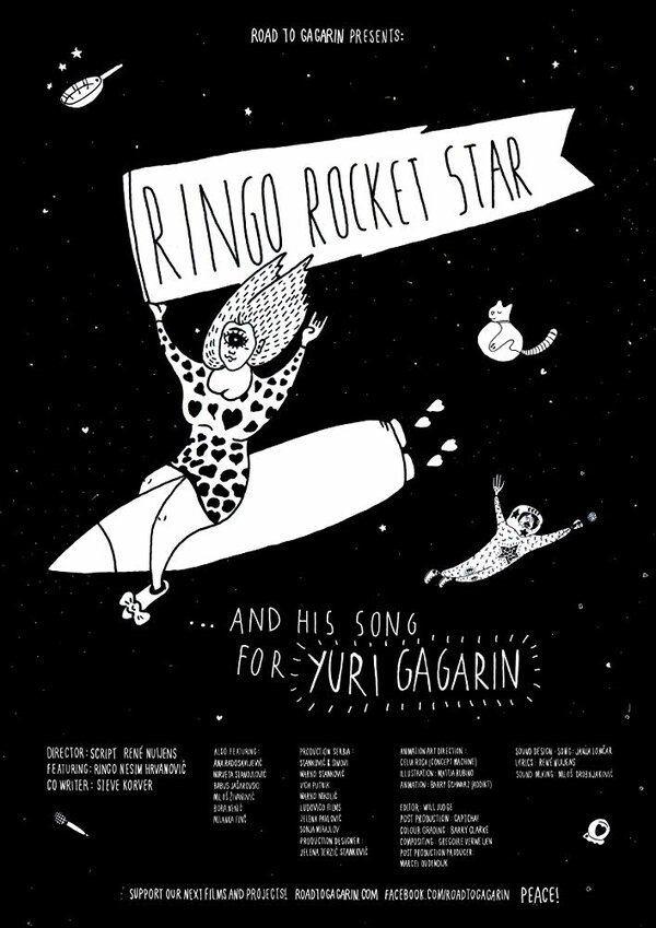 Постер фильма Ringo Rocket Star and His Song for Yuri Gagarin