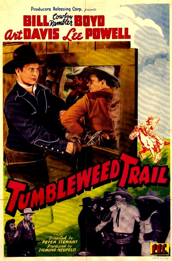 Постер фильма Tumbleweed Trail