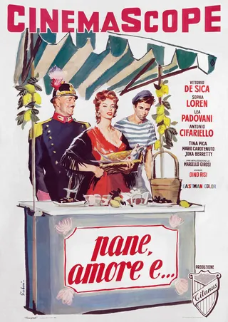 Постер Хлеб, любовь и... (1955)