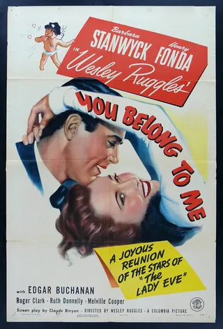 Постер Вы принадлежите мне (1941)